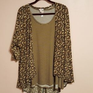 LulaRoe set NEW M Lindsay XL Perfect T
